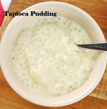tapioca pudding recipe