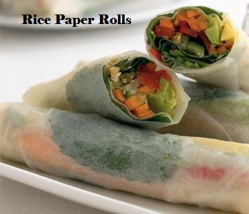 Rice paper rolls