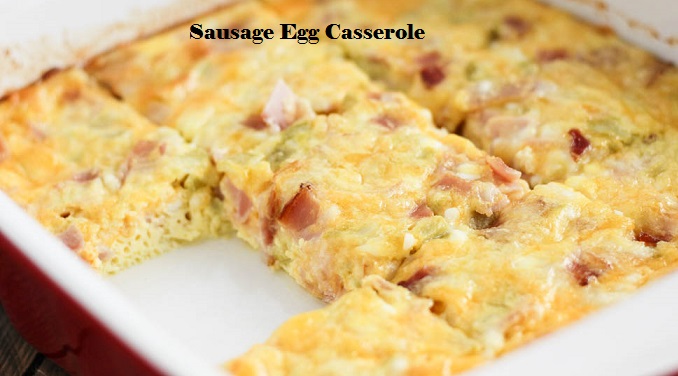 Sausage egg casserole