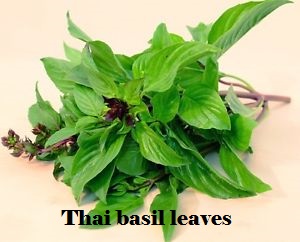 Thai basil recipe