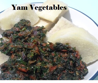 Yam and Vegetables