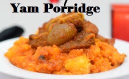 mother's day special yam porridge