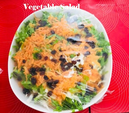 Vegetable salad recipes