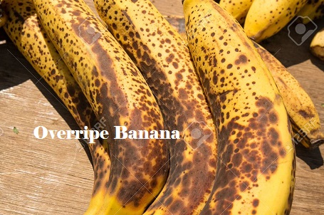 Overripe bananas