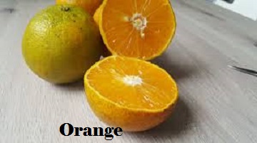 Orange for clear skin diet
