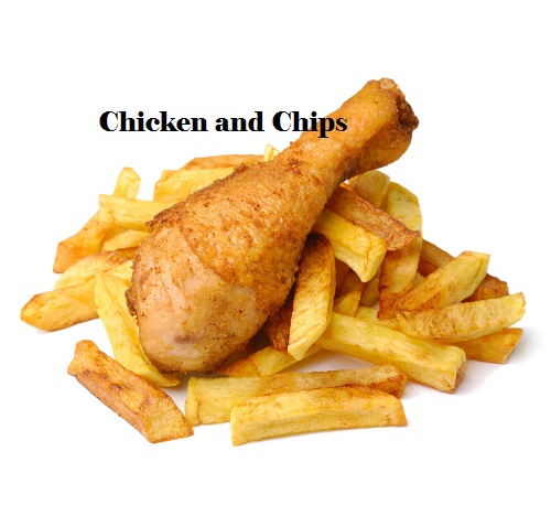 chicken and chips