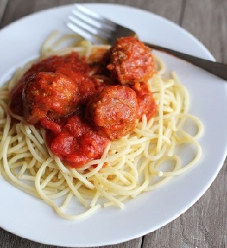 Spaghetti and meatballs recipe