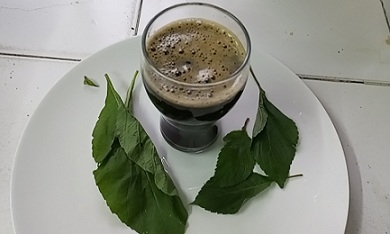 Bitter Leaf And Scent Leaf Juice 